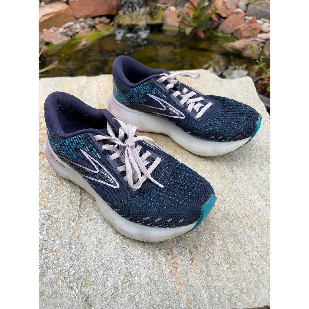 Brooks Glycerin 20 Womens Running Shoes Blue 1203691B499 Size 7.5